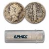 1919 Mercury Dime 50-Coin Roll Avg Circ