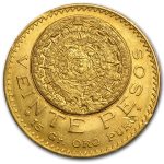 1919 Mexico Gold 20 Pesos XF