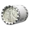 1919-S Walking Liberty Halves 20-Coin Roll Avg Circ