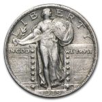 1919 Standing Liberty Quarter AU