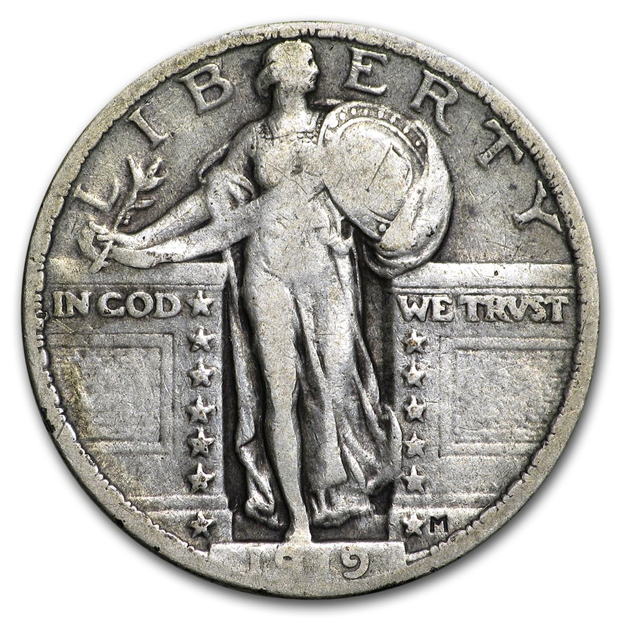 1919 Standing Liberty Quarter Fine