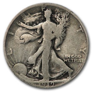 1919 Walking Liberty Half Dollar Good