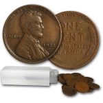 1920-D Lincoln Cent 50-Coin Roll Avg Circ