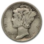 1920 Mercury Dime Good/VF