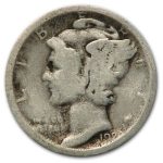 1920-S Mercury Dime Good/VG
