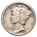 1920-S Mercury Dime VF