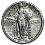 1920-S Standing Liberty Quarter AU