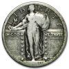 1920-S Standing Liberty Quarter Fine (Partial Date)