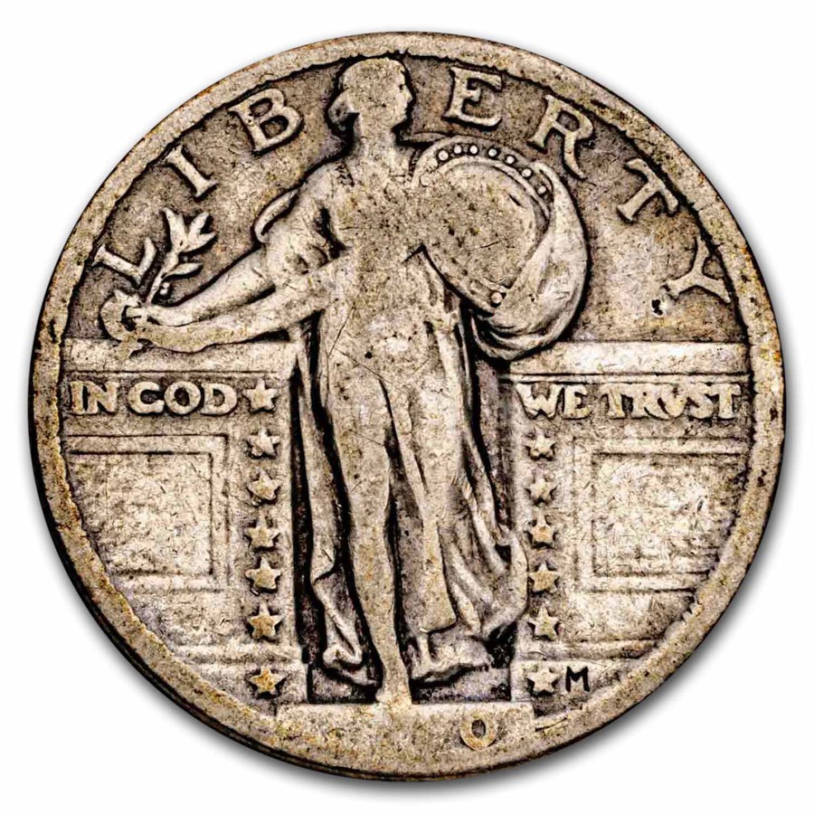 1920 Standing Liberty Quarter VG (Weak Date)