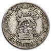 1921-1927 Great Britain Silver 6 Pence George V Avg Circ