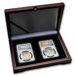 1921/2021 Morgan Silver Dollar 2 Coin Set