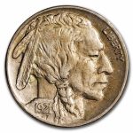 1921 Buffalo Nickel AU