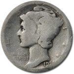 1921-D Mercury Dime Fair