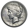 1921 Peace Dollar XF Details (High Relief, Cleaned)