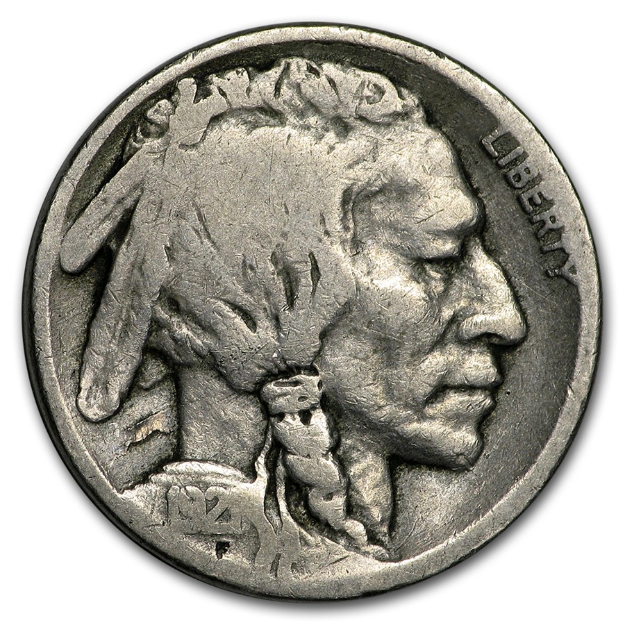 1921-S Buffalo Nickel Good Details