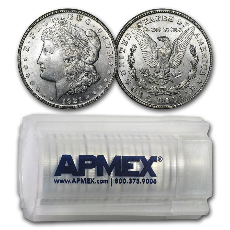 1921-S Morgan Dollar BU (20 Count Roll)