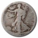 1921-S Walking Liberty Half Dollar AG