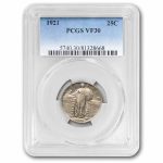 1921 Standing Liberty Quarter VF-30 PCGS