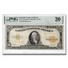 1922 $10 Gold Certificate Hillegas VF-20 PMG (Fr#1173)