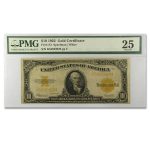 1922 $10 Gold Certificate Hillegas VF-25 PMG (Fr#1173)