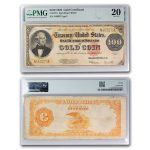 1922 $100 Gold Certificate VF-20 PMG (Fr#1215)