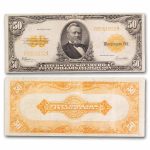 1922 $50 Gold Certificate VF (Fr#1200)