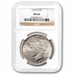 1922-D Peace Dollar MS-66 PCGS