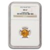 1922 Gold $1.00 Grant MS-67 NGC (No Star)