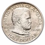 1922 Grant Memorial Half w/Star AU