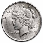 1922 Peace Dollar AU
