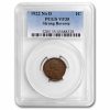 1922 Plain Lincoln Cent Strong Reverse VF-35 PCGS (Brown)