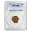 1922 Plain Lincoln Cent XF-40 PCGS (No D, Strong Reverse)