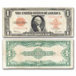 1923 $1.00 Legal Tender Red Seal Fine (Fr#40)
