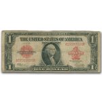 1923 $1.00 Legal Tender Red Seal VG (Fr#40)