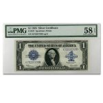 1923 $1.00 Silver Certificate AU-58 EPQ PMG (Fr#237)