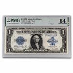 1923 $1.00 Silver Certificate CU-64 PMG (Fr#238)
