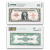 1923 $1.00 United States Note Red Seal CH AU-53 EPQ PMG (Fr#40)