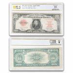 1923 $10 U.S. Note Red Seal VF-25 PCGS (Fr#123) Poker Chip