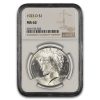 1923-D Peace Dollar MS-62 NGC