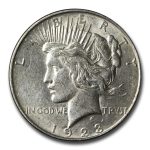 1923-D Peace Dollar VG/XF