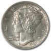 1923 Mercury Dime AU