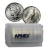 1923 Peace Silver Dollars BU (20-Coin Roll)