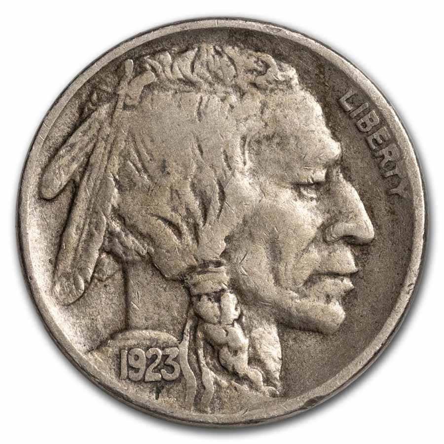 1923-S Buffalo Nickel XF