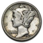 1923-S Mercury Dime Fine