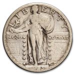 1923-S Standing Liberty Quarter VF
