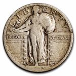 1923-S Standing Liberty Quarter VG