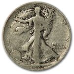 1923-S Walking Liberty Half Dollar Good/VG
