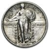 1923 Standing Liberty Quarter AU