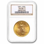 1924 $20 St Gaudens Gold Double Eagle MS-63 NGC