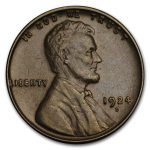 1924-D Lincoln Cent AU